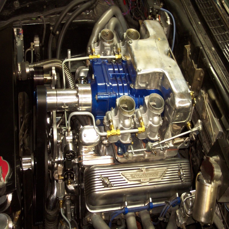 57fordsforever.com - Y-Block with a Whipple Twin Screw Supercharger